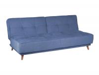 Трёхместный диван релакс-студио Kono велюр Priority 795 Синий 1930х1000х830 (Finsoffa)