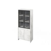 Шкаф для документов Festus FI-671.D Хромикс Белый 800x460x1861 (Экспро)