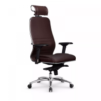 Кресло Samurai KL-3.04 Infinity Easy Clean (MPES) темно-коричневый Metta Темно-коричневый
