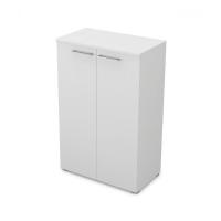 Шкаф средний GLOSS LINE Alsav 9НШ.017.1 БЕЛЫЙ ПРЕМИУМ 800x450x1245 Белый премиум