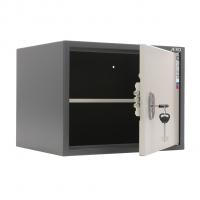 Бухгалтерский шкаф AIKO SL-32 корпус - графит (RAL 7024), дверь - светло-серая (RAL 7038)