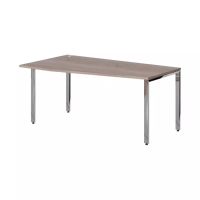 Стол письменный левый Xten Gloss XGCT 169.1(L) Дуб Сонома/Полированная сталь 1600х900х750 (Skyland)