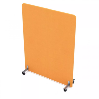 Акустическая мобильная перегородка SOFToffice ORANGE 011.МП.1216 1200х377х1600мм Оранжевый