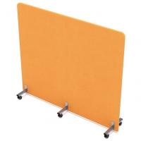 Акустическая мобильная перегородка SOFToffice 011.МП.1614 ORANGE (1600х377х1400) Оранжевый