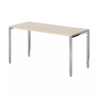 Стол письменный Xten Gloss XGST 167.1 Бук тиара/Полированная сталь 1600х700х750 (Skyland)