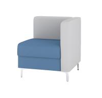 Модуль угловой одноместный M6-1DR серии Soft room toForm