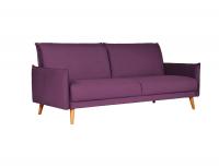 Трёхместный диван-релакс Natten велюр Priority 835 Винный 2060х900х900 (Finsoffa)