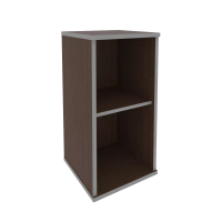 Стеллаж для документов низкий узкий STYLE Л.СУ-3 Венге 412х410х828 Венге
