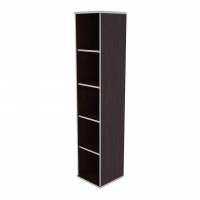 Стеллаж для документов высокий узкий STYLE Л.СУ-1 Венге 412х410х1980 Венге Цаво