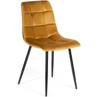 Стул Chilly вельвет коричневый/ черный G062-61 TetChair Коричневый
