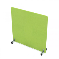 Акустическая мобильная перегородка SOFToffice 011.МП.1414 KIWI (1400х377х1400) салатовый