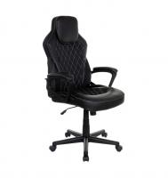 Кресло для геймеров College BX-3769/Black экокожа Чёрный
