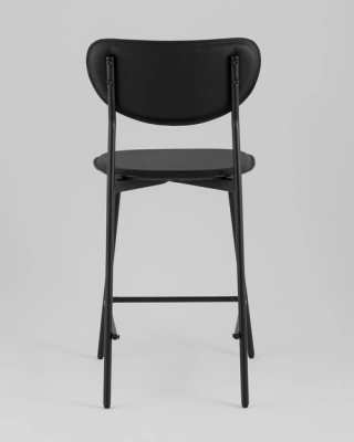 Стул полубарный Minnie чёрный Stool Group