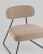 Кресло лаунж Kate букле бежевый Stool Group