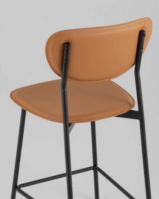 Стул полубарный Minnie коричневый Stool Group