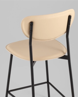 Стул полубарный Minnie бежевый Stool Group