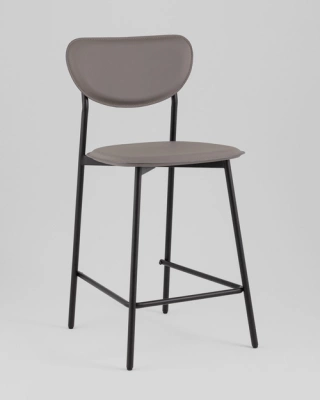 Стул полубарный Minnie серый Stool Group