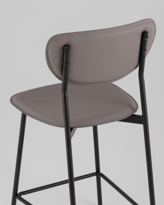Стул полубарный Minnie серый Stool Group