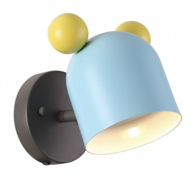 Бра Mickey голубой Odeon Light Голубой