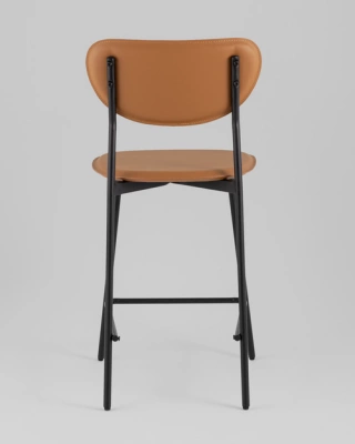 Стул полубарный Minnie коричневый Stool Group