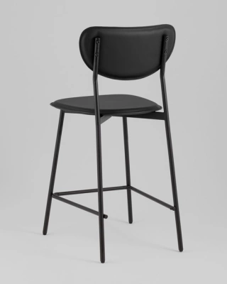 Стул полубарный Minnie чёрный Stool Group