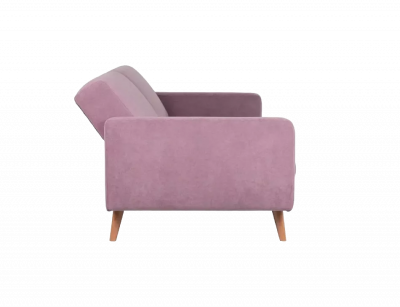Трёхместный диван-релакс Verden велюр Formula 392 Розовый 2160х900х860 (Finsoffa)