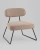 Кресло лаунж Kate букле бежевый Stool Group
