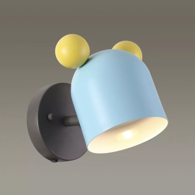 Бра Mickey голубой Odeon Light Голубой
