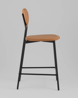 Стул полубарный Minnie коричневый Stool Group